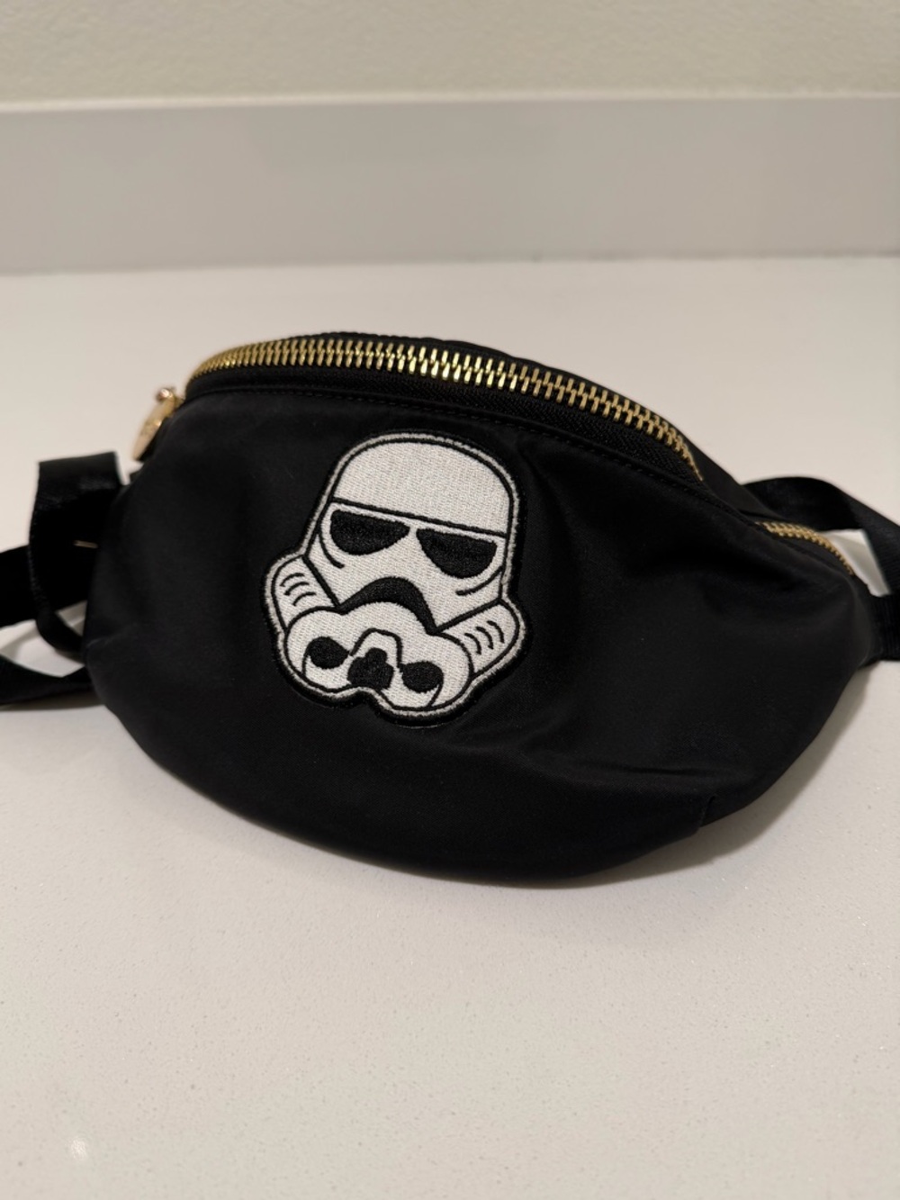 Stoney Clover LN - Black Fanny pack with Star Wars Stormtrooper